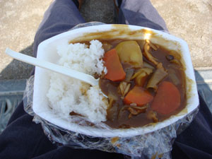 カレーができました！