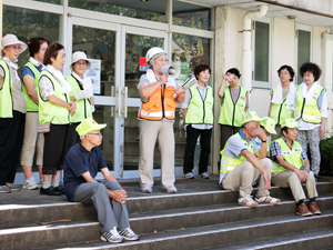 学校地域合同避難所運営訓練